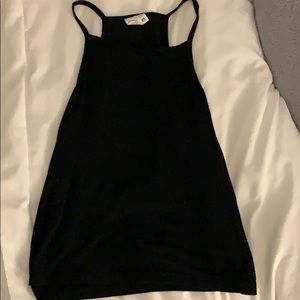 black halter top